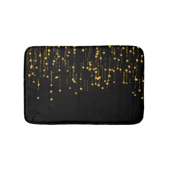 Golden Stars Bath Mat (Front)