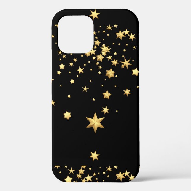 Golden Stars Case-Mate iPhone Case (Back)