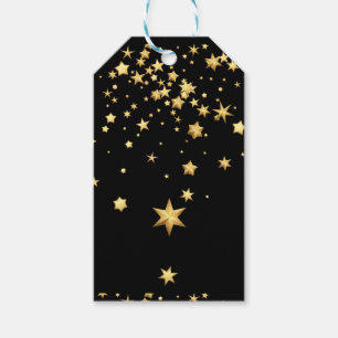 Golden Stars Gift Tags