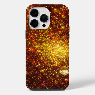 Golden Stars iPhone 14 Pro Max Case