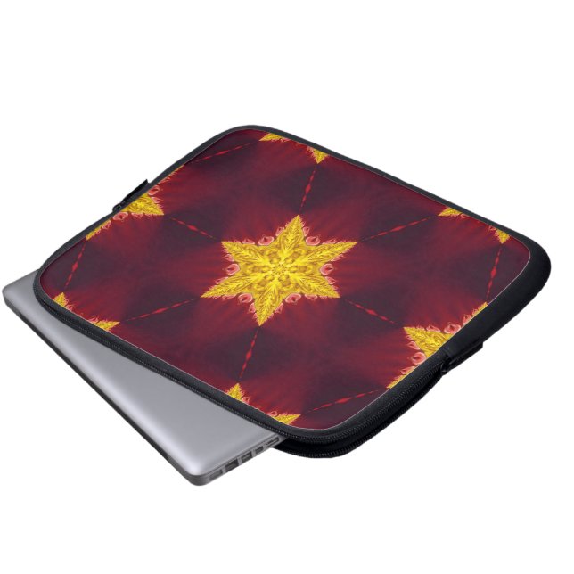 Golden Stars Laptop Sleeve (Front Bottom)