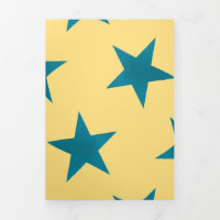 Golden Stars Pattern 18