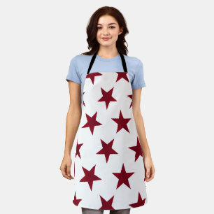 Golden Stars Pattern 7 Apron