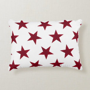 Golden Stars Pattern 7 Decorative Cushion