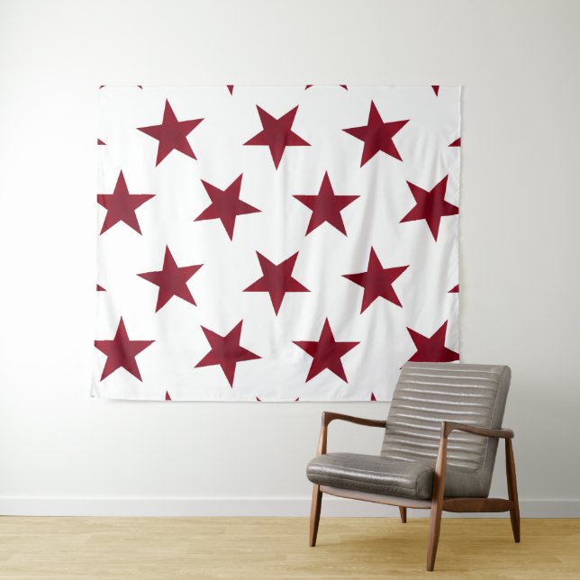 Golden Stars Pattern 7 Tapestry (In Situ (Horizontal))