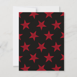 Golden Stars Pattern 8 Card