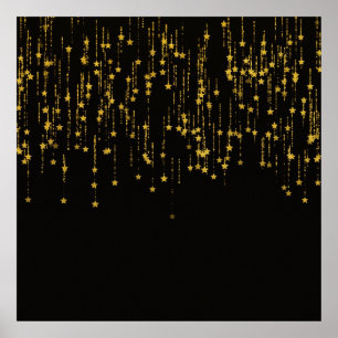 Golden Stars Poster