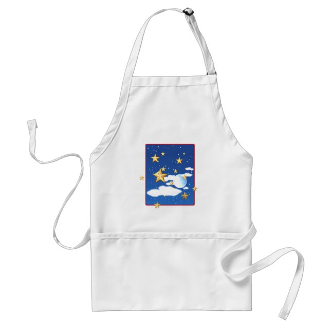 Golden Stars - Standard Apron (Front)