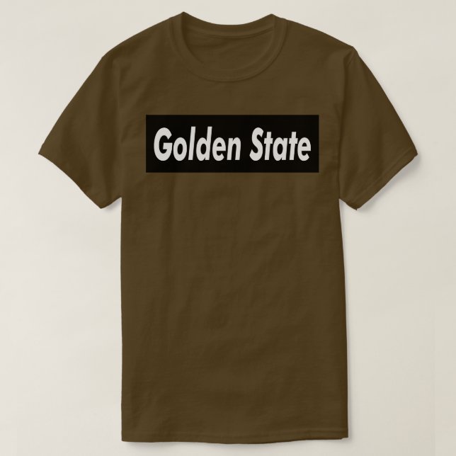 Golden State Meat Brown T-Shirt (Design Front)