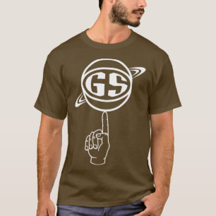 Golden State Spinning Ball White T-Shirt