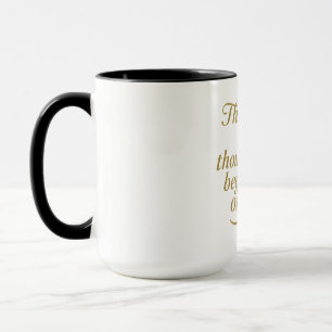 Golden Step Forward Mug