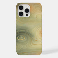 Golden Strata | Peach Burnt Orange Green Agate