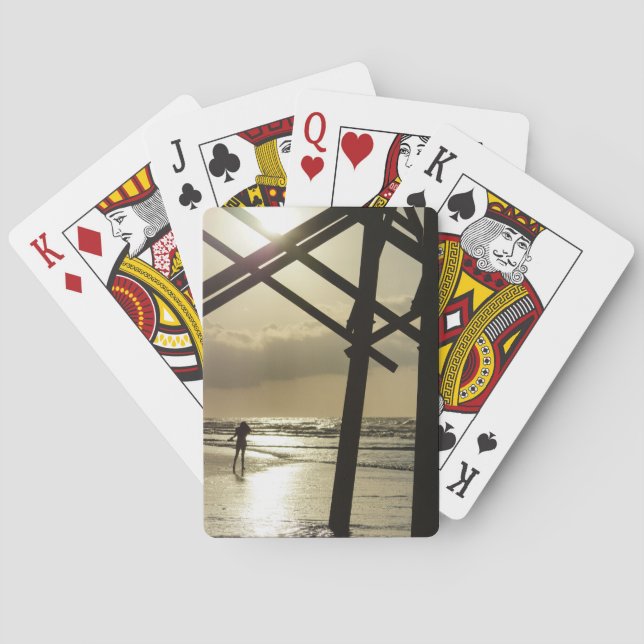 Golden Stroll Playing Cards (Back)