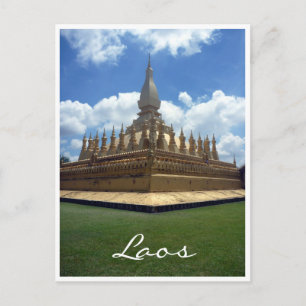 golden stupa postcard