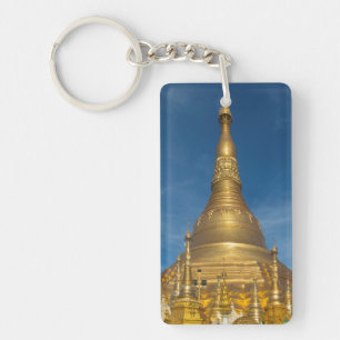 Golden Stupa Temple Key Ring