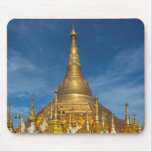 Golden Stupa Temple Mouse Pad
