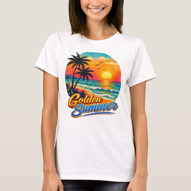 Golden Summer T-Shirt (Front)