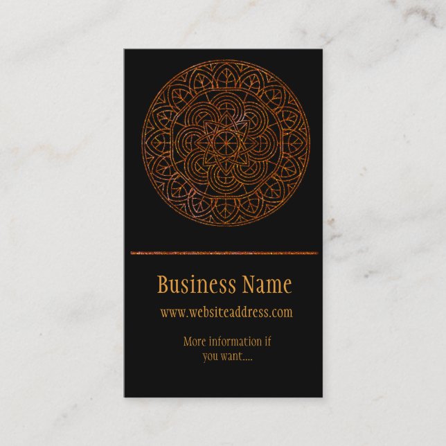 Golden Sun 2 Business Card (Front)