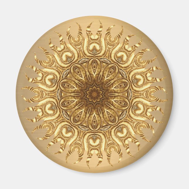 Golden Sun Magnet (Front)