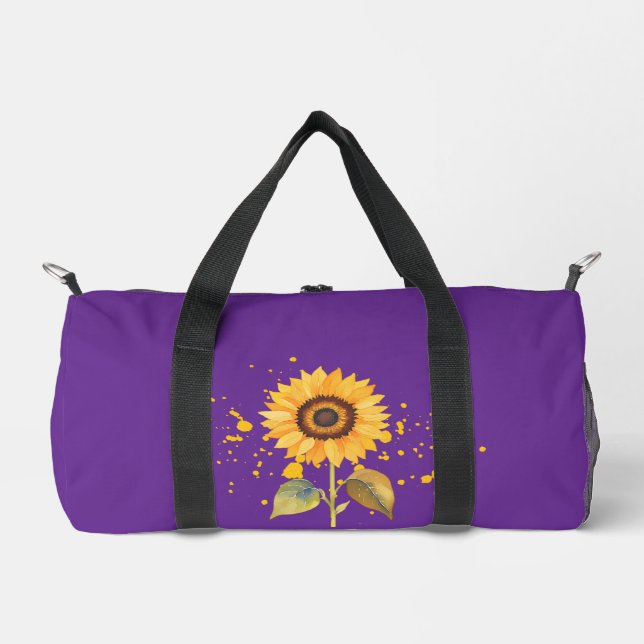 Golden Sunburst Duffle Bag (Front)