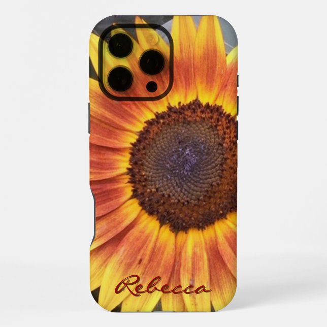 Golden Sunflower  iPhone Case (Back)