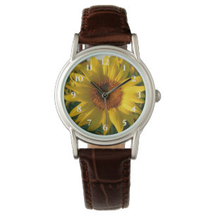 Golden Sunflower Watch