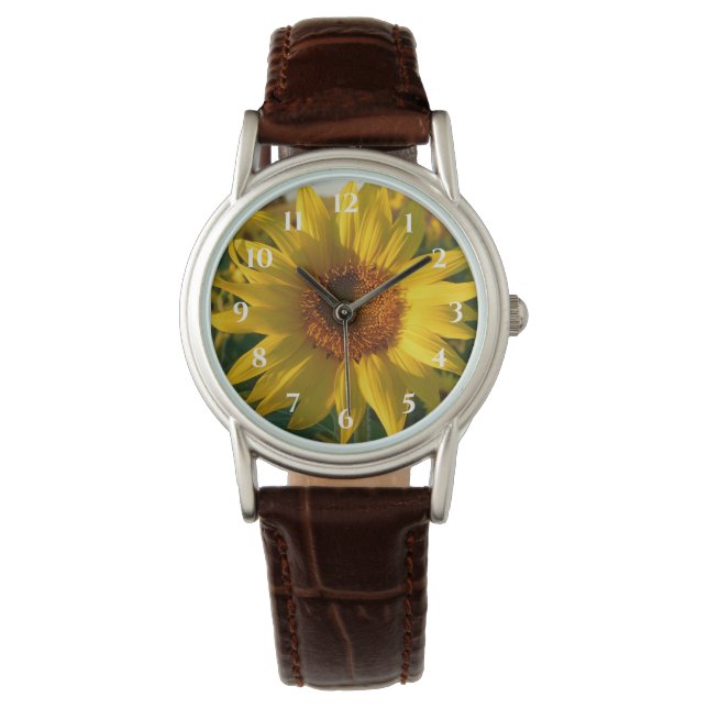 Golden Sunflower Watch (Front)