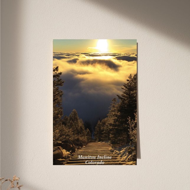 Golden Sunrise Above The Clouds Poster (Creator Uploaded)