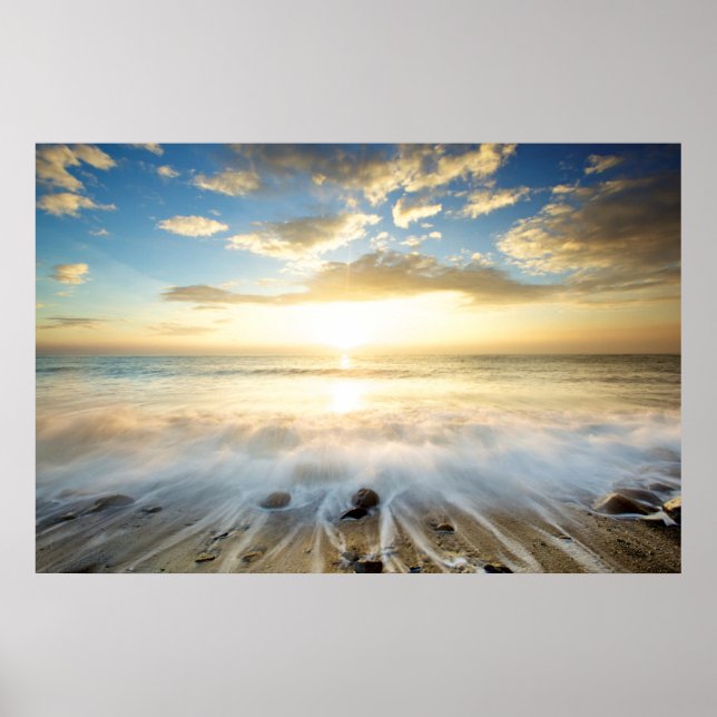 Golden Sunrise Poster (Front)