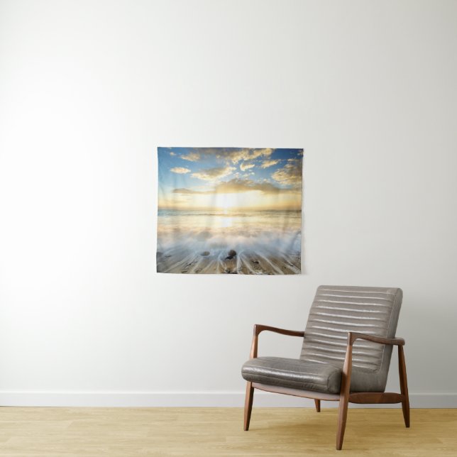 Golden Sunrise Tapestry (In Situ (Horizontal))