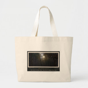 Golden Sunrise Winter Forest Centennial Ed Large Tote Bag