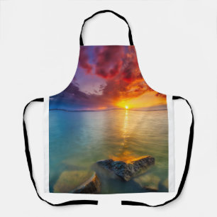 Golden Sunset Apron