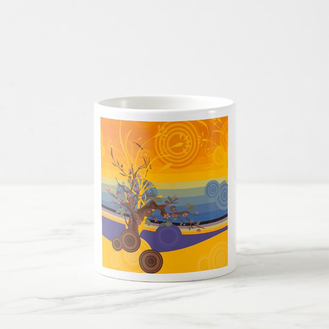 Golden Sunset Art Coffee Mug (Creator Uploaded)