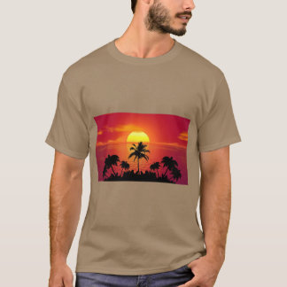 Golden Sunset – Serene Evening T-Shirt