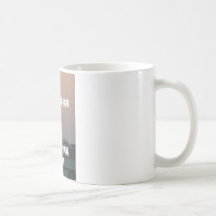 Golden Sunset with Have a Nice Day/Night Wishes Coffee Mug