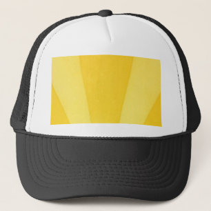 Golden Sunshine Rays – Bright Orange Sunburst Back Trucker Hat