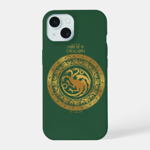Golden Targaryen Crest iPhone 15 Case