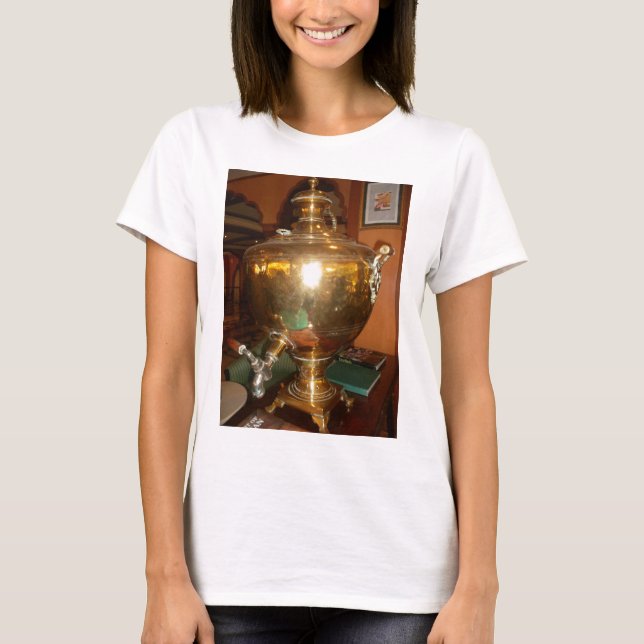 Golden tea Pot T-Shirt (Front)