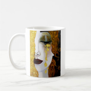 Golden Tears, Gustav Klimt Coffee Mug