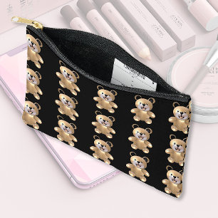 Golden Teddy Bears Accessory Pouch