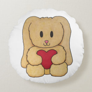 Golden Teddy Bunny pillow