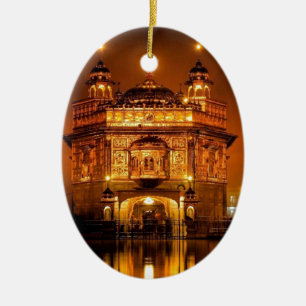 GOLDEN TEMPLE AMRISTAR CERAMIC TREE DECORATION