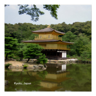 Golden Temple, Kyoto, Japan Poster