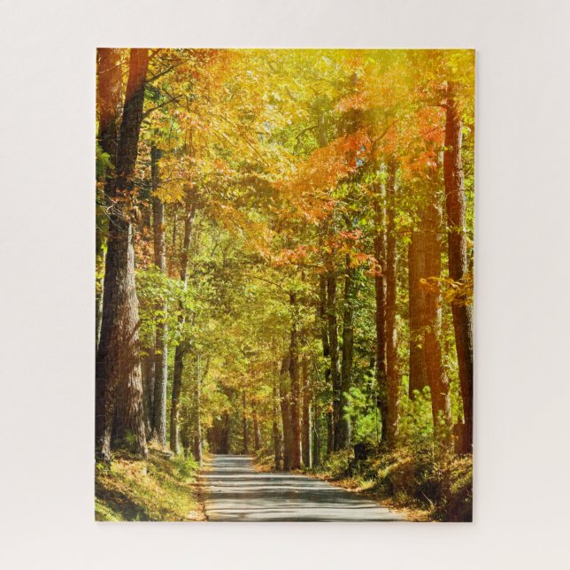 Golden Tennessee Lane Jigsaw Puzzle (Vertical)