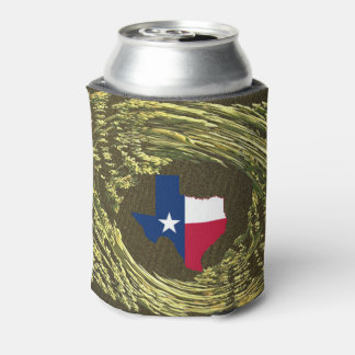 GOLDEN TEXAN CAN COOLER