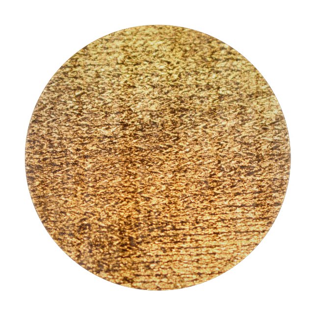Golden textile: glamourous macro background. cutting board (Front)