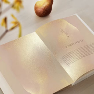 Golden Texture Elegant Wedding Invitation