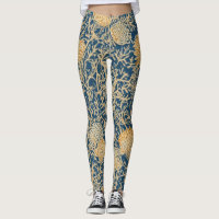 Golden Thistle Tangle - Leggings