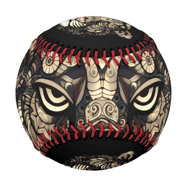 Golden Tiger Head  Baseball (Front)