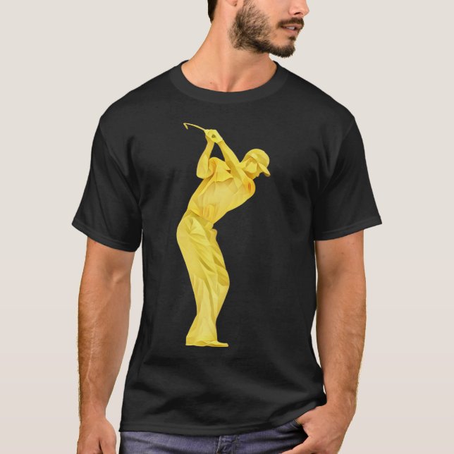 Golden Tiger Woods T-Shirt (Front)